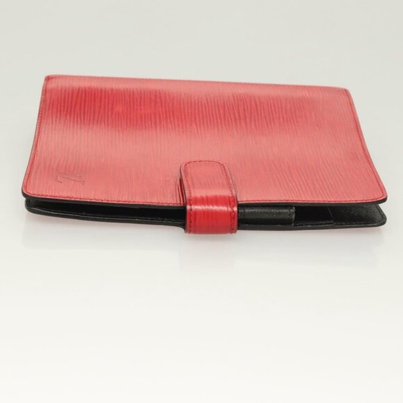 LOUIS VUITTON Epi Agenda MM Day Planner Cover Red R20047 LV Auth ki5772 - Picture 4 of 16